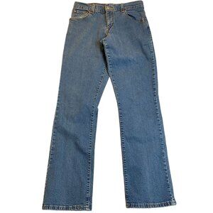 Levis Women's 550 Jeans 8 Long 29x30 Measured Bootcut Blue Denim